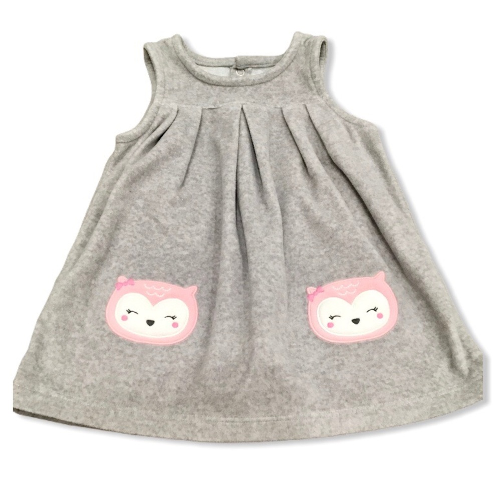 Carter’s Fleece Owl Jumper Dress